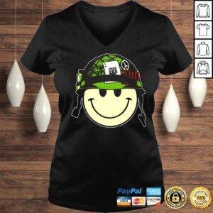 VLadies Mike B Roman Atwood Smiley Shirt