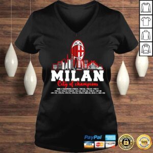 VLadies Milan City of Champions shirt