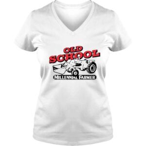 VLadies Millennial Farmer Old School Moline Shirt