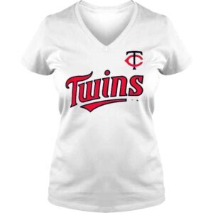 VLadies Minnesota twins white hometown hot shot shirt