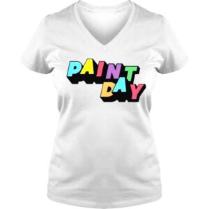 VLadies Misfits Paint Day Shirt