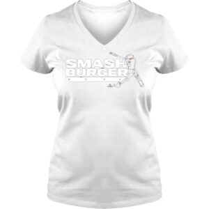 VLadies Mlb chicago white sox jake burger smash burger shirt