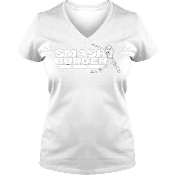 Mlb chicago white sox jake burger smash burger shirt - Image 2