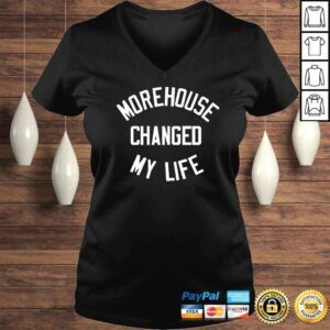 VLadies Morehouse Changed My Life TShirt