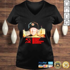 VLadies Moscow agent governing America Trump shirt