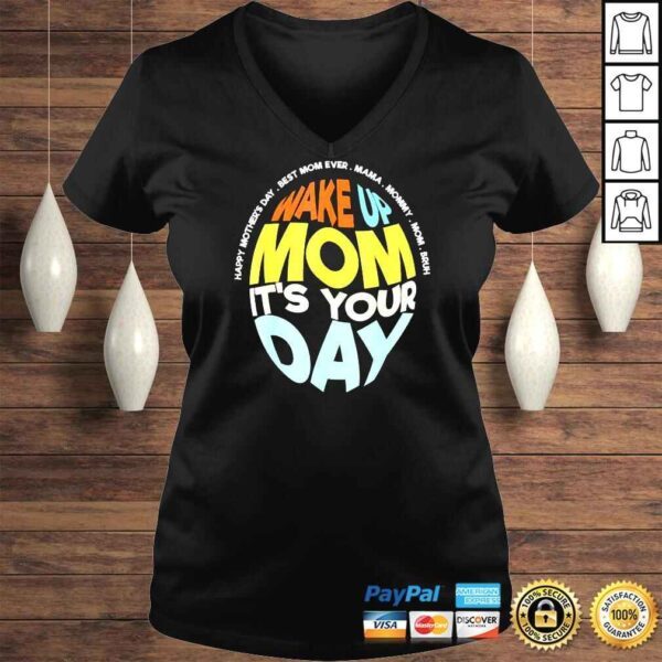 Mothers Day for Mom Mama Mommy Mom Bruh Shirt - Image 2