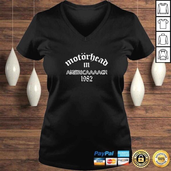 Motorhead In America 1982 TShirt - Image 2