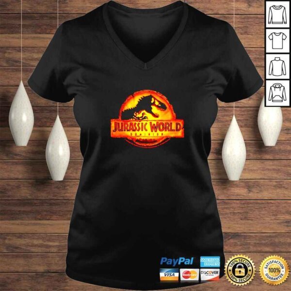 Movie Poster Guy Jurassic World Dominion TShirt - Image 2