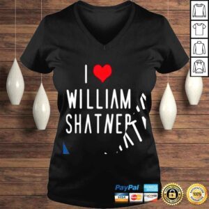 VLadies Mr Fancy Pants I love William Shatner shirt