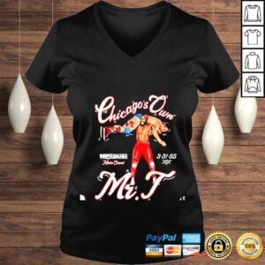 VLadies Mr T Chicagos Own Wrestlemania Main Event shirt