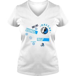 VLadies NBA Dallas mavericks fanatics street collective shirt