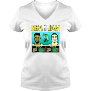 VLadies NBA Jam Brown Tatum shirt