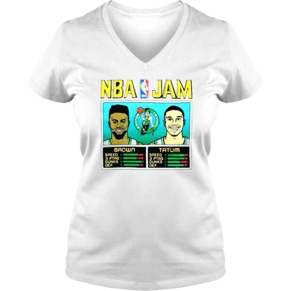 NBA Jam Brown Tatum shirt - Image 2