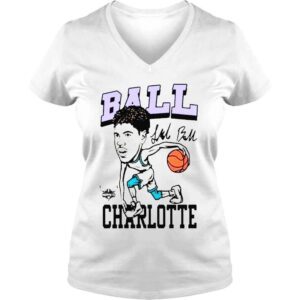 VLadies NBA LaMelo Ball Charlotte Hornets Homage Shirt