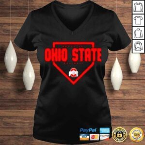 VLadies NCAA Ohio State Buckeyes 2022 Baseball Plate Performance shirt