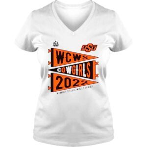 VLadies NCAA Oklahoma State Cowgirls WCWS Cowgirls 2022 Shirt