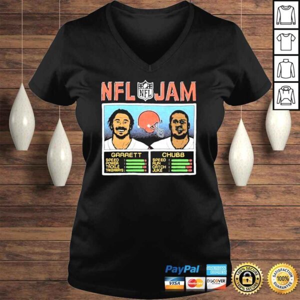 NFL Jam Browns Myles Garrett And Nick Chubb shirt - Image 2