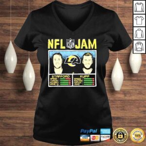 VLadies NFL Jam Rams Matthew Stafford And Cooper Kupp shirt