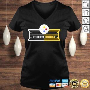 VLadies NFL Pittsburgh Steelers steel city Football 2022 shirt