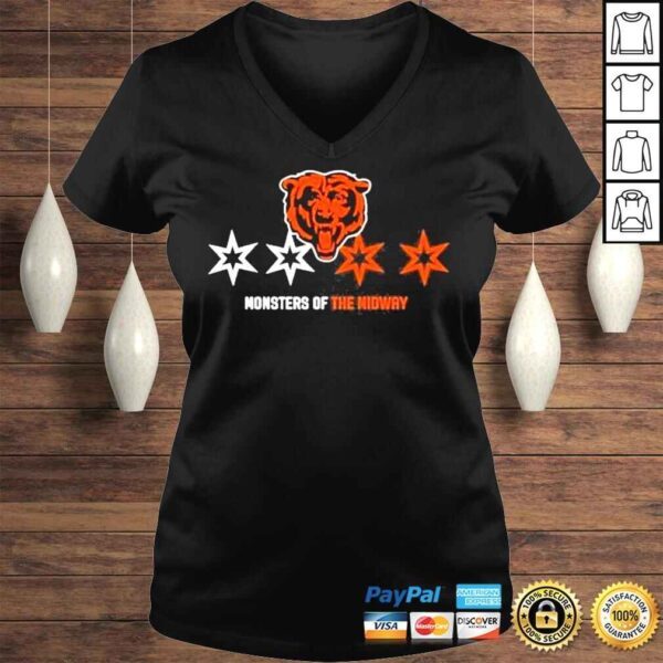 NFL chicago bears monsters of the midway 2022 shirt - Image 2