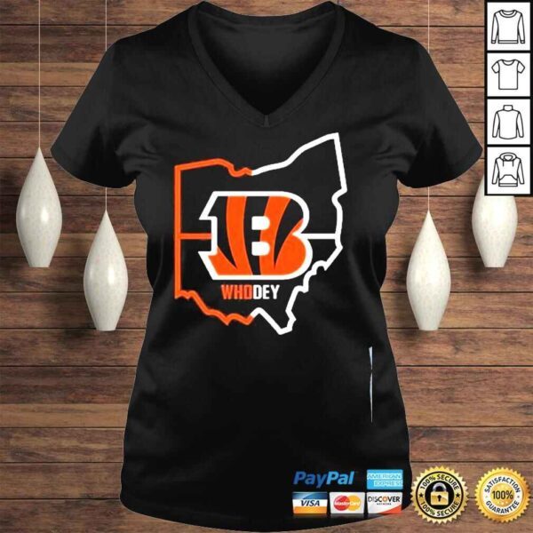 NFL cincinnatI bengals whodey 2022 shirt - Image 2