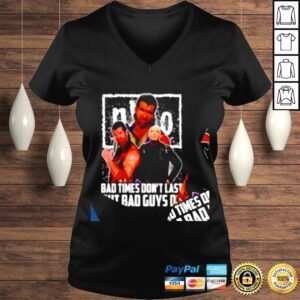 VLadies NWO bad times dont last but bad guys do WWE shirt