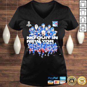 VLadies NY Rangers New York No Quit Unisex Tee Shirt