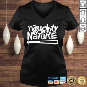 VLadies Naughty By Nature OG Logo Shirt