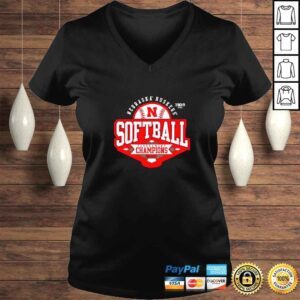 VLadies Nebraska Huskers Softball Tournament Champions 2022 TShirt