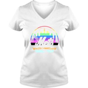 VLadies New York Mets Pride shirt