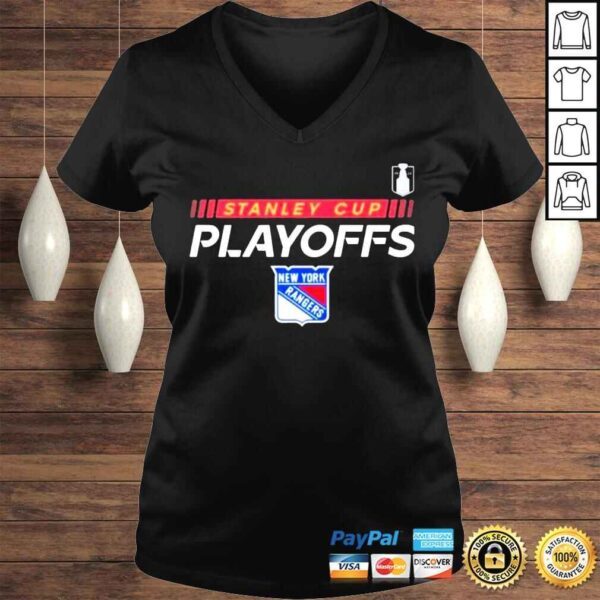 New York Rangers Fanatics Branded Authentic Pro 2022 Stanley Cup Playoffs Shirt - Image 2