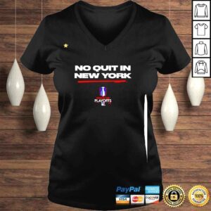 VLadies New York Rangers No Quit in New Stanley Cup Playoffs shirt