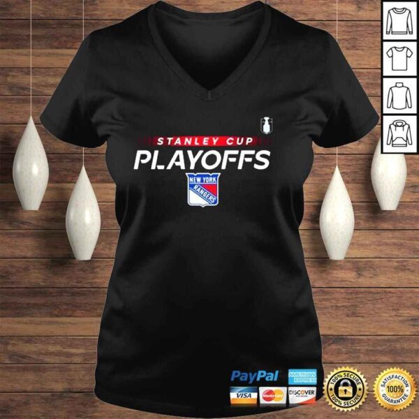 New York Rangers Pro 2022 Stanley Cup Playoffs shirt - Image 2