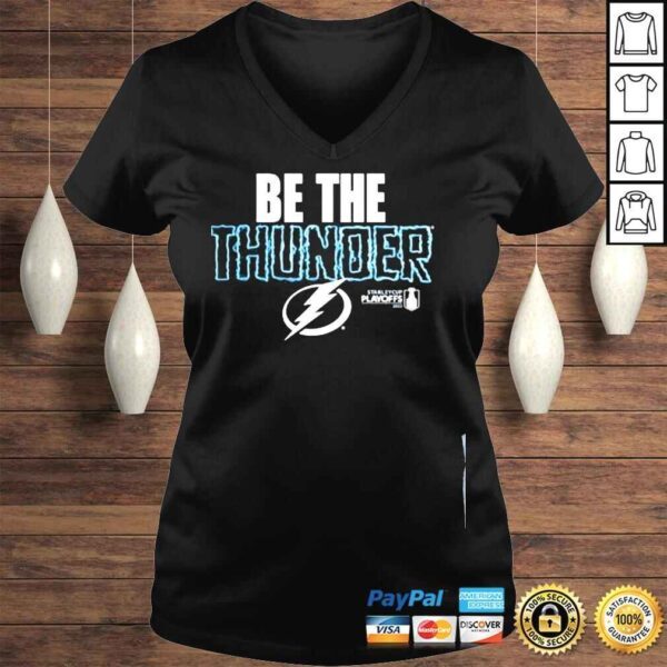 Nhl tampa bay lightning be the thunder 2022 shirt - Image 2