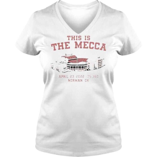 Nic This Is The Mecca April 23 2022 75360 Norman Ok T Shirt - Image 2