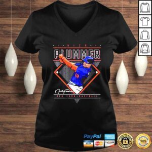 VLadies Nick Plummer New York Mets Diamond Name signature shirt