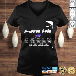 VLadies Nike Buffalo Bills Choose Love Sign language signatures shirt