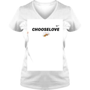 VLadies Nike Choose Love Buffalo Bandits shirt