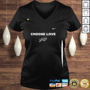 VLadies Nike Choose Love Buffalo Biffs 2022 shirt