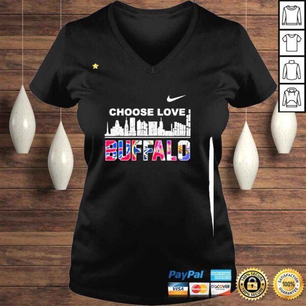 Nike Choose Love Buffalo city 2022 shirt - Image 2