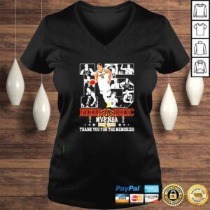 VLadies Nikola Jokic MVP NBA 2021 2022 thank you for the memories shirt