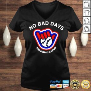 VLadies No Bad Days Rake Baseball Company SF Giants TShirt