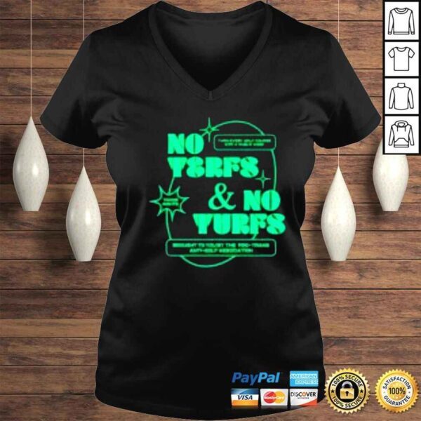 No Terfs And No Turfs shirt - Image 2