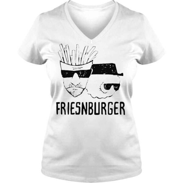 No context aquan hunger force friesnburger shirt - Image 2