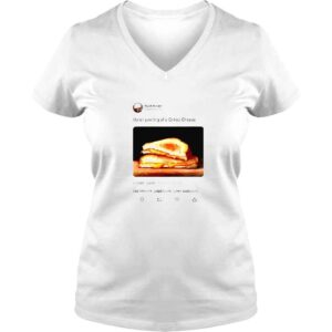 VLadies Noahverrier My Oil Painting Of A Grilled Cheese TShirt