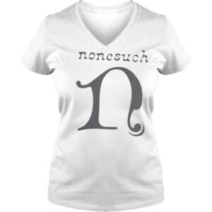 VLadies Nonesuch logo nonesuch merch shirt