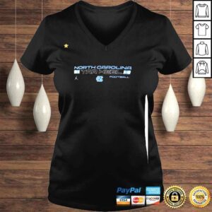 VLadies North Carolina Tar Heel Football 2022 shirt