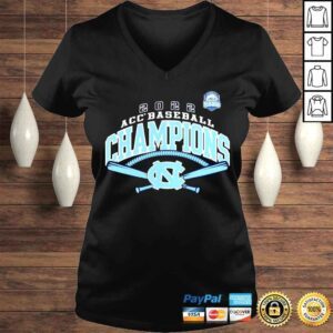 VLadies North Carolina Tar Heels Charlotte Acc 2022 Baseball Champions shirt