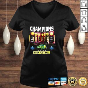 VLadies North Dakota State Bison NDSU Trophy 2022 Champions shirt