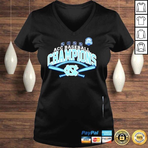 North carolina tar heels 2022 acc baseball champions shirt - Image 2